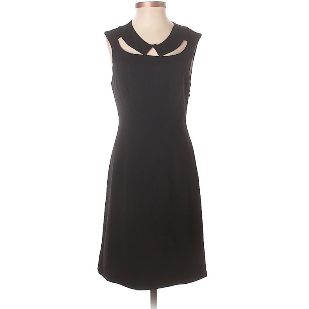 DONATED Anthropologie Cut-Out Collar Dress